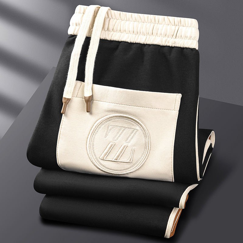 Men’s 2-Piece Tracksuit Set With Zip Jacket and Side-Striped Joggers