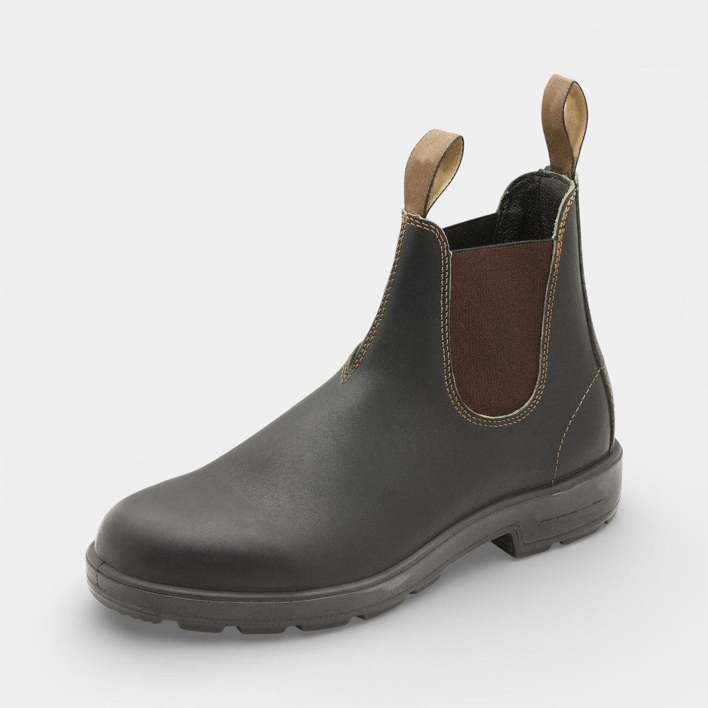 Vegan Leather Chelsea Boots for Men – Slip-On Ankle Design for Casual and Formal Wear